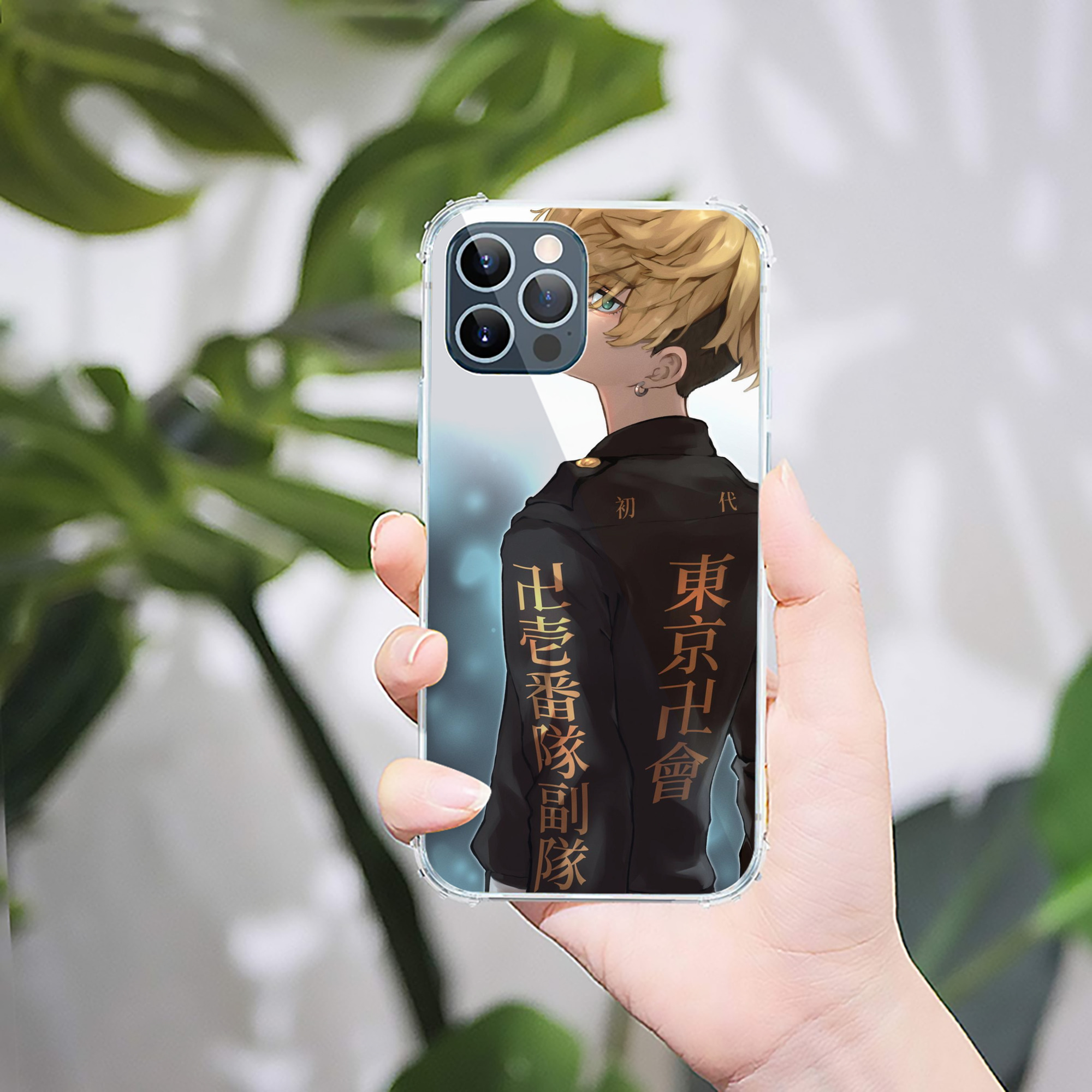 （画像用） 東京リベンジャーズ Tokyo Revengers 【iPhone 12シリーズ対応】透明スマホケース（クリアソフトケース）